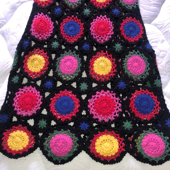 Olivia Rodrigo’s Crochet colorful dress size 2 - Picture 4 of 6